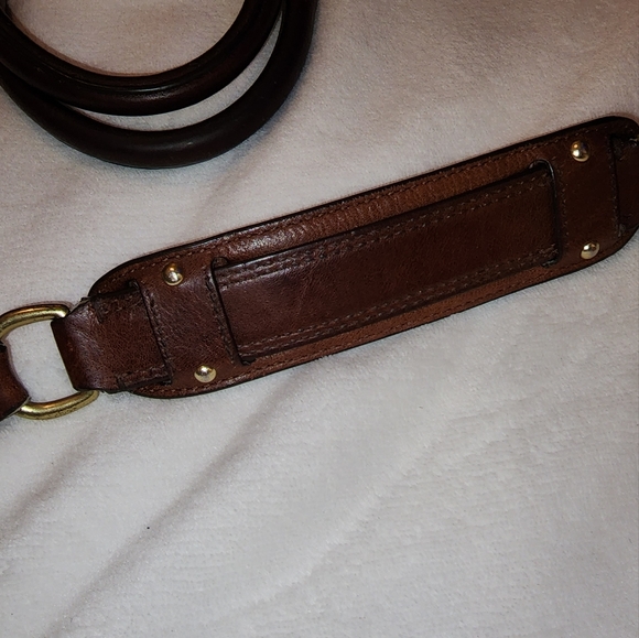 Coach Madison Julianne Brown Leather Shoulder Bag 12935 - Picture 14 of 16